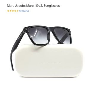 Marc Jacobs Black sunglasses with case